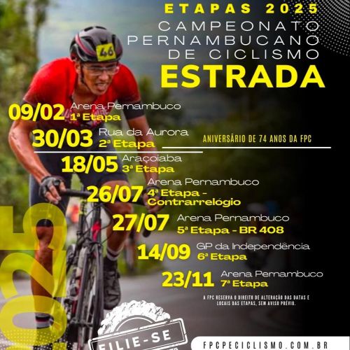 evento: 1ª Etapa Estrada - Arena/PE 